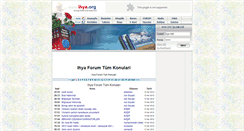 Desktop Screenshot of forum.ihya.org